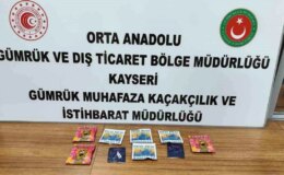 Kayseri’de Yurtdışından Kargo İle Uyuşturucu Operasyonu