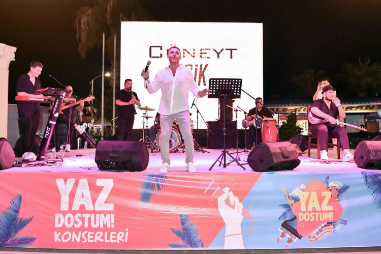 Kızkalesi'nde Cüneyt Işık rüzgarı