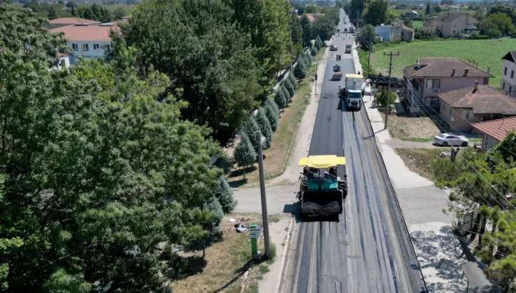 Sakarya’da Eski Ankara Yolu’nun çehresi değişiyor