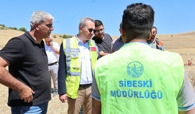 Sivas Danişment Gazi Mahallesi’nde yapılması planlan terfi istasyonundaki şebeke hattına kimliği belirsiz kişi veya kişiler tarafından zarar verildi