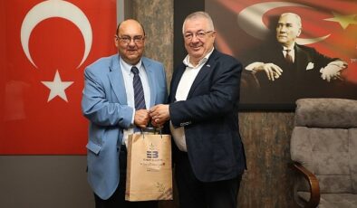 Yunanlı Başkan’dan Edremit Belediyesi’ne ziyaret