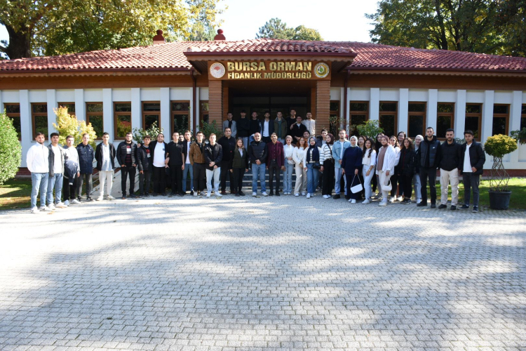 Bursa’da Ormancılık Bölümü öğrencilerine yerinde eğitim