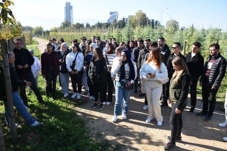 Bursa’da Ormancılık Bölümü öğrencilerine yerinde eğitim