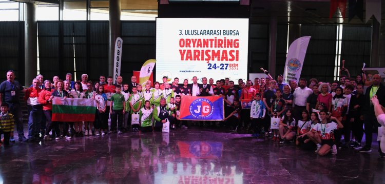 Bursa Osmangazi'de oryantiring yarışları nefes kesti