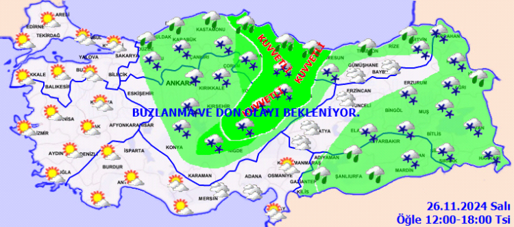 Meteoroloji'den 12 il için 'kuvvetli' uyarı!