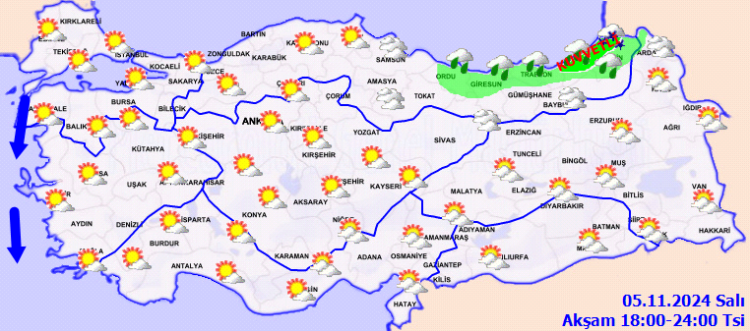 Meteoroloji'den 'kuvvetli yağış' uyarısı!