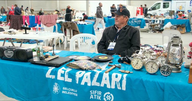 Konya Selçuklu'da 'ikinci el pazarı' ilgisi