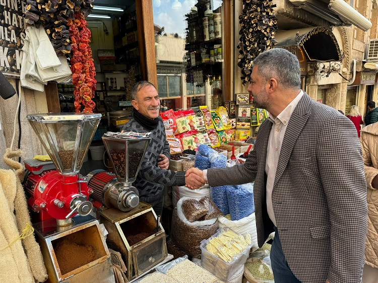 Vekil Faruk Kılıç'tan esnaf ziyaretleri