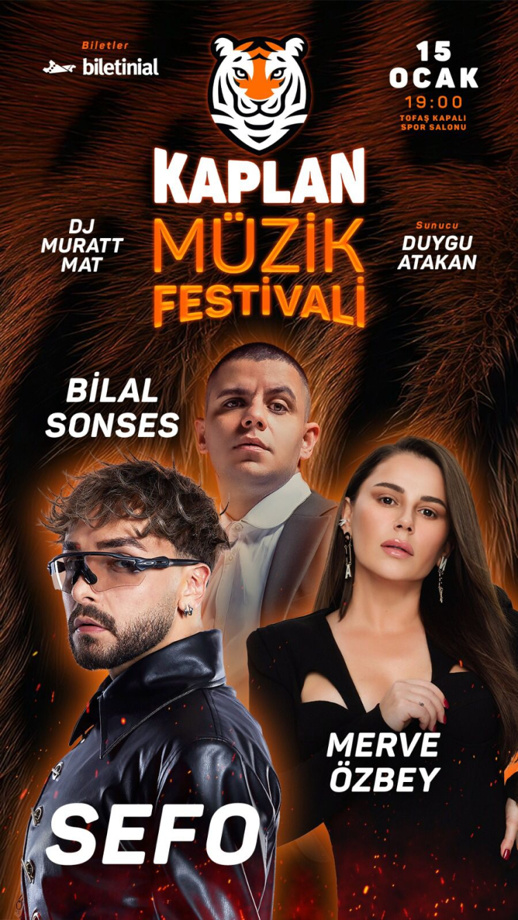 Kaplan Müzik Festivali 2025: Yılın İlk ve En Büyük Müzik Buluşması Bursa’da!