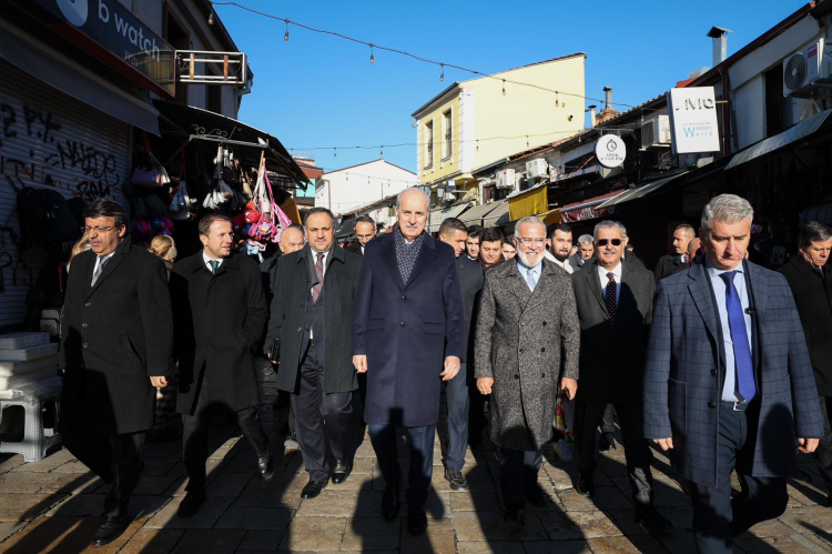 Kuzey Makedonya Dostluk Grubu'ndan Üsküp ziyareti