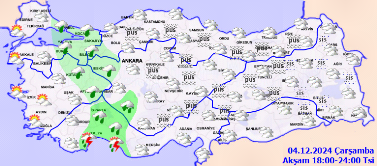 Meteoroloji'den günün raporu geldi! Akdeniz'de fırtına...