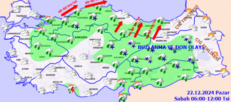 Meteoroloji'den 'kuvvetli' uyarı!