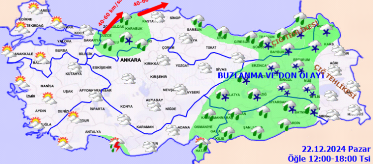 Meteoroloji'den 'kuvvetli' uyarı!