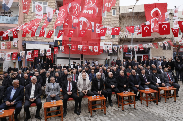 MHP Mardin Yeşilli İlçe Teşkilatı'nın yeni hizmet binası açıldı