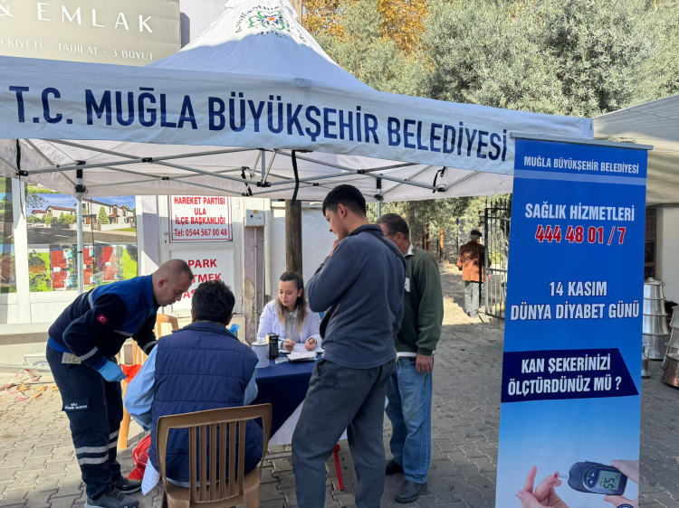 Muğla Büyükşehir'den şeker kontrolü