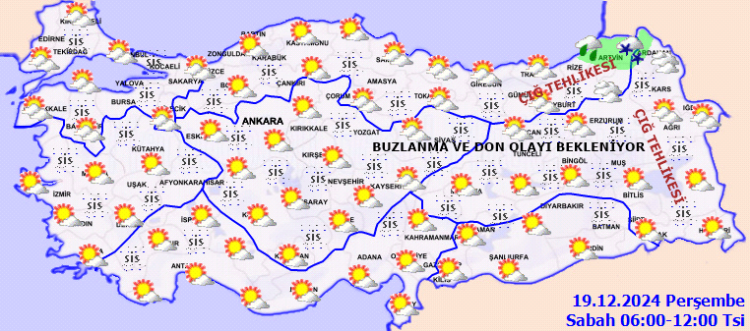 Yurt genelinde bugün hava nasıl olacak?