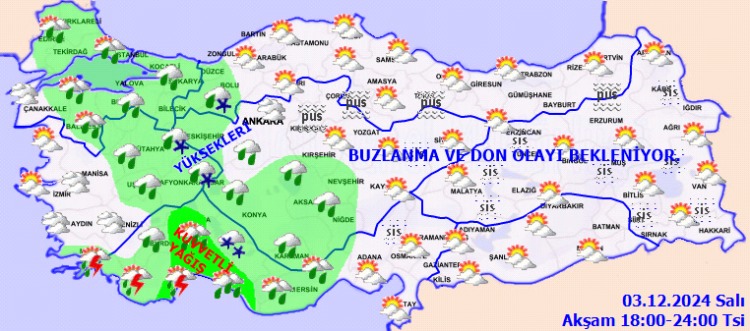 Yurt genelinde bugün hava nasıl olacak?