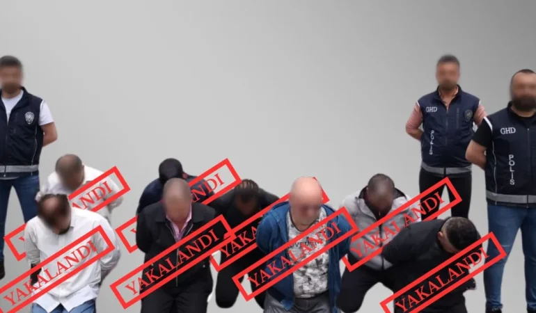 INTERPOL’ün aradığı suçlulara dev operasyon! 6 ilde 23 şüpheli paketlendi!