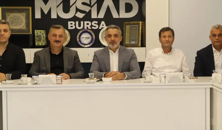 Anahtar Parti Bursa’dan MÜSİAD’a ziyaret!