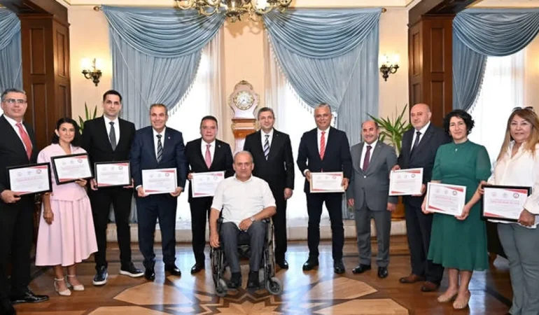 Antalya Büyükşehir Hizmet Binasına ‘Erişilebilirlik Belgesi’