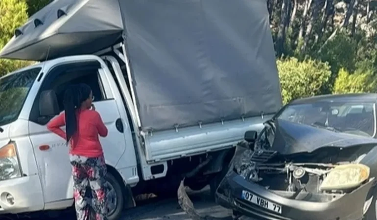 Antalya Kumluca’da feci kaza: 1 ölü, 1 yaralı