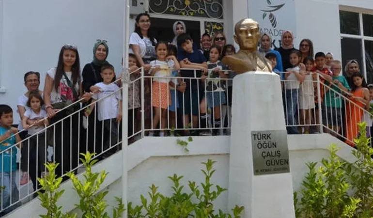Antalyalı çocuklar Sapadere İpek Evi’nde