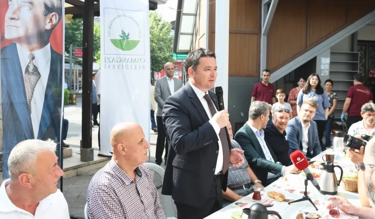 Başkan Aydın’dan Osmangazi’de mahallelilerle buluşmaya devam