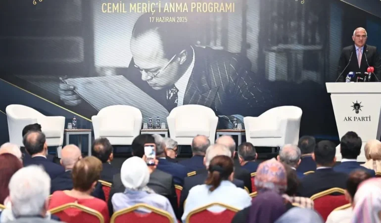 Cemil Meriç’e anlamlı anma