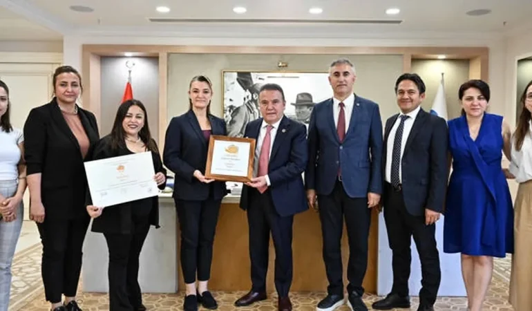 Cittaslow’dan Antalya’ya anlamlı ödül