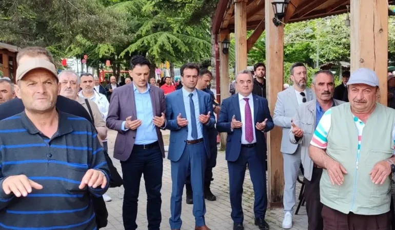Dodurga’da gönüller yağmur ve şükür duasında buluştu