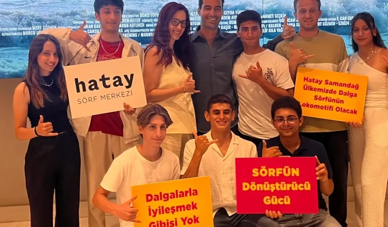 Hatay Sörf Merkezi “Hayatın Çizgisi”yle perdede