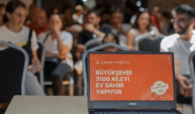 İzmir Büyükşehir’den ‘Menemen Konutları’nda ilk adım