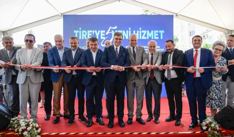 İzmir Büyükşehir’den Tire’de açılış rüzgârı