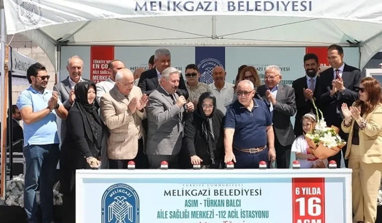 Kayseri Melikgazi’den yeni sağlık yatırımı