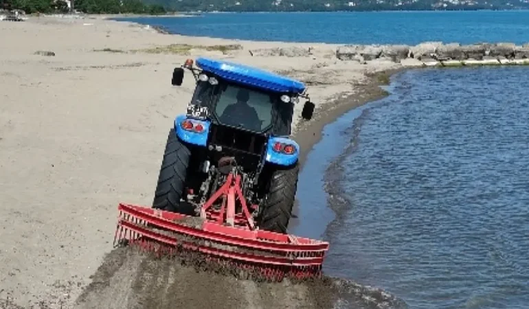 Ordu’da plajlar deniz sezonuna hazırlıyor