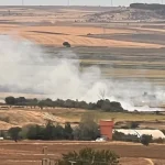 Edirne Keşan’da anız yakımına ortak tepki