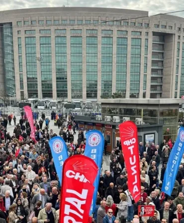 İmamoğlu Çağlayan’da 'casusluk' soruşturmasında ifade veriyor