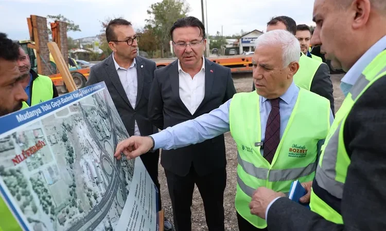 Mudanya Yolu’nda trafiği rahatlatacak köprü projesi hızla ilerliyor